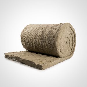 MANTA DE LANA MINERAL DE ROCA CON MALLA METÁLICA FULLTEK